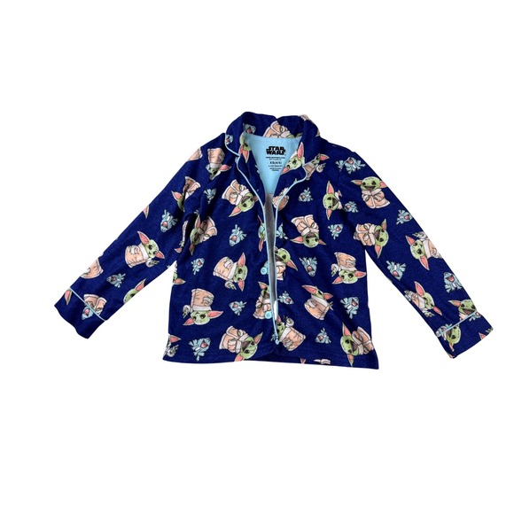 Star Wars The Mandalorian Grogu Long Sleeve Pajama Set XS (4/5) Baby Yoda - Picture 2 of 5